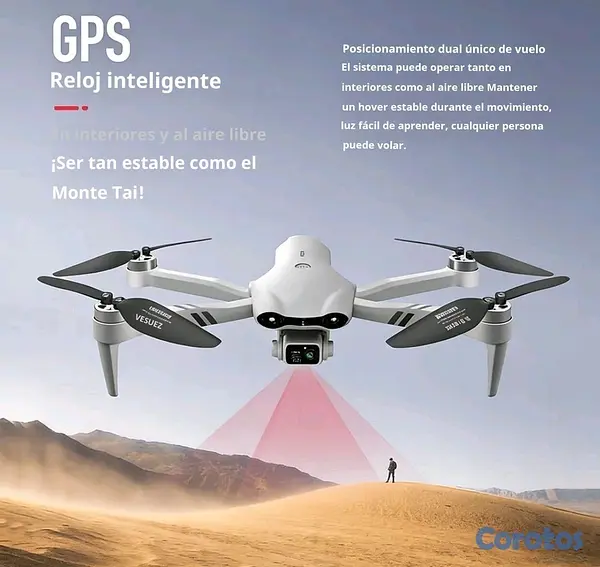 accesorios para vehiculos - Drone f10 con GPS  6