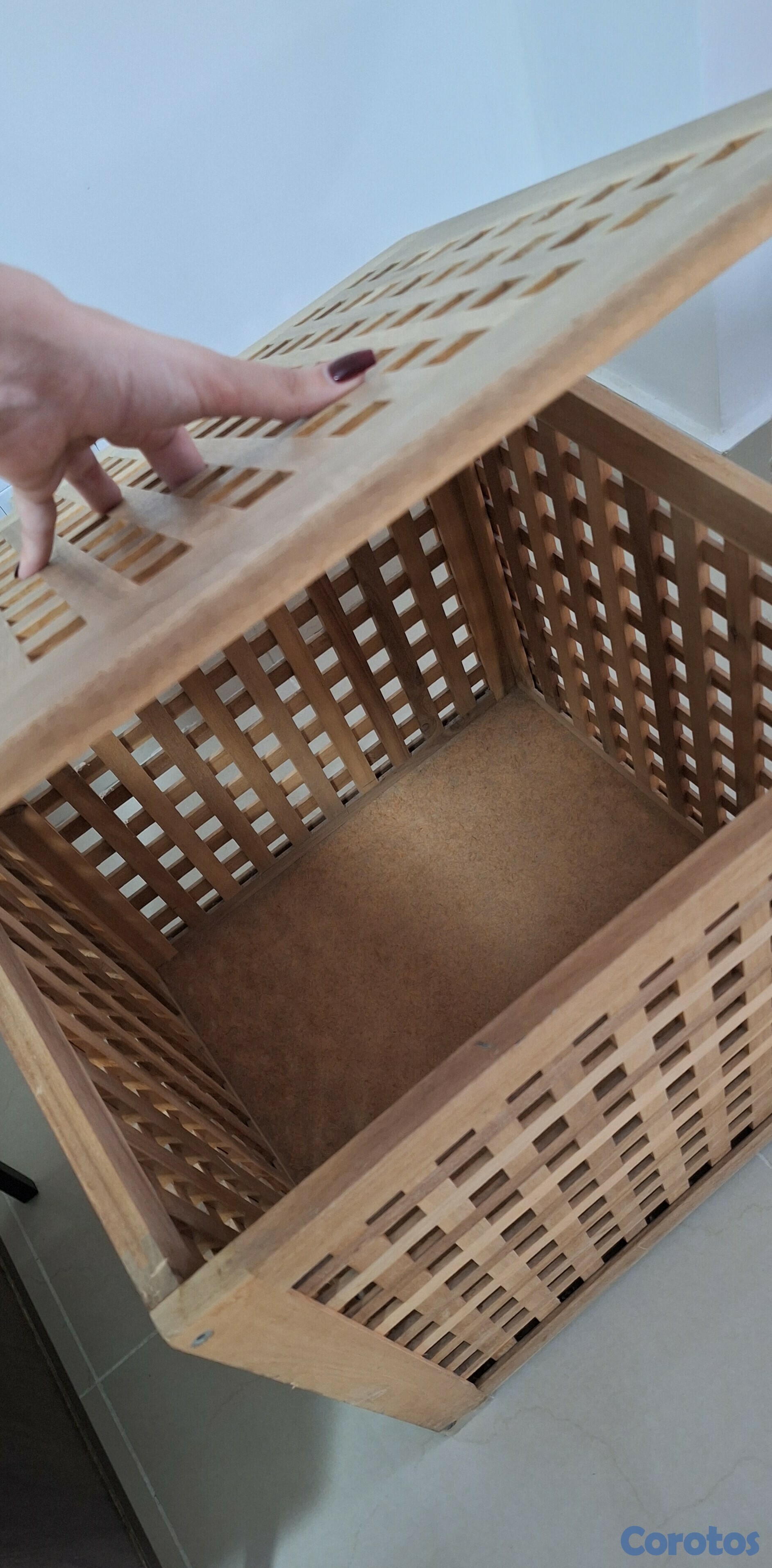 decoración y accesorios - Mesa cajón con almacenamiento con tapa removible 5