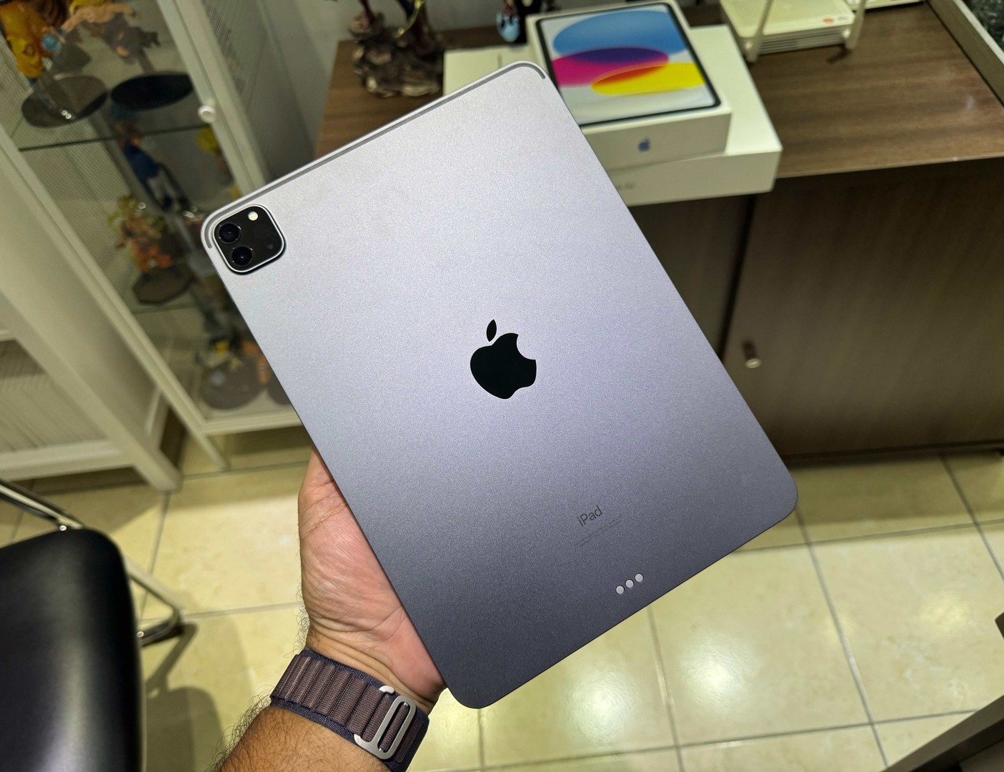 celulares y tabletas - iPad Pro 11 - inch 3ra Generación 128GB/ M1 Apple Wi-Fi Como Nueva $ 31,500 NEG