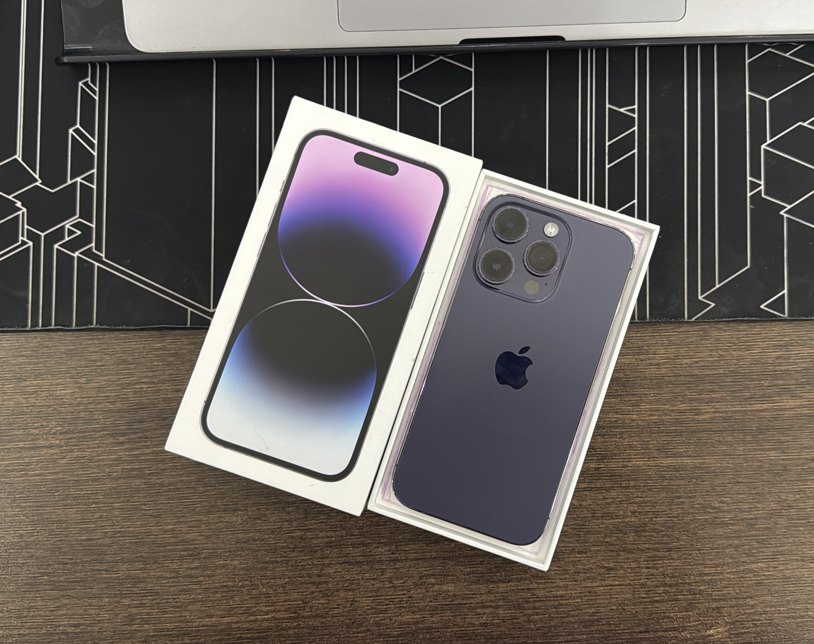 celulares y tabletas - iPhone 14 PRO 256GB E-SIM Purple RD$ 43,500 NEG 1