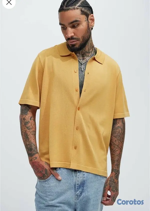 ropa para hombre - Camisa para hombre, tela de excelente calidad. 2