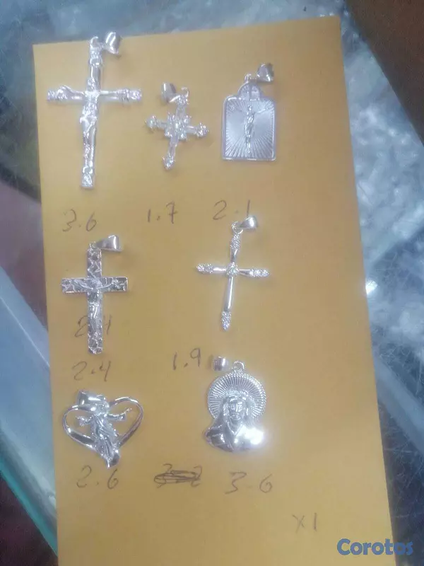 joyas, relojes y accesorios - medallas plata 925 2