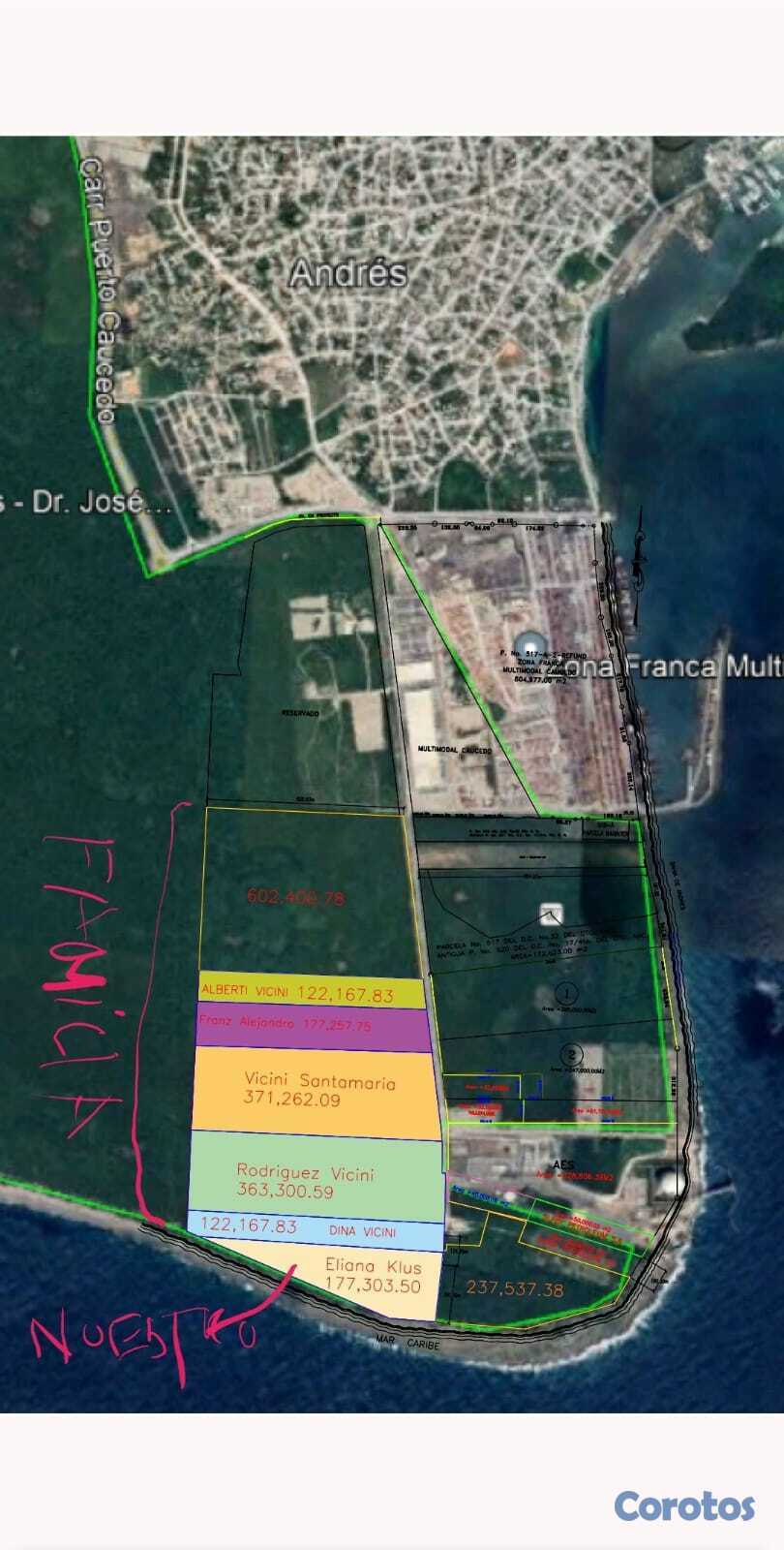 solares y terrenos - Gran Solar en Puerto Caucedo Boca chica  2