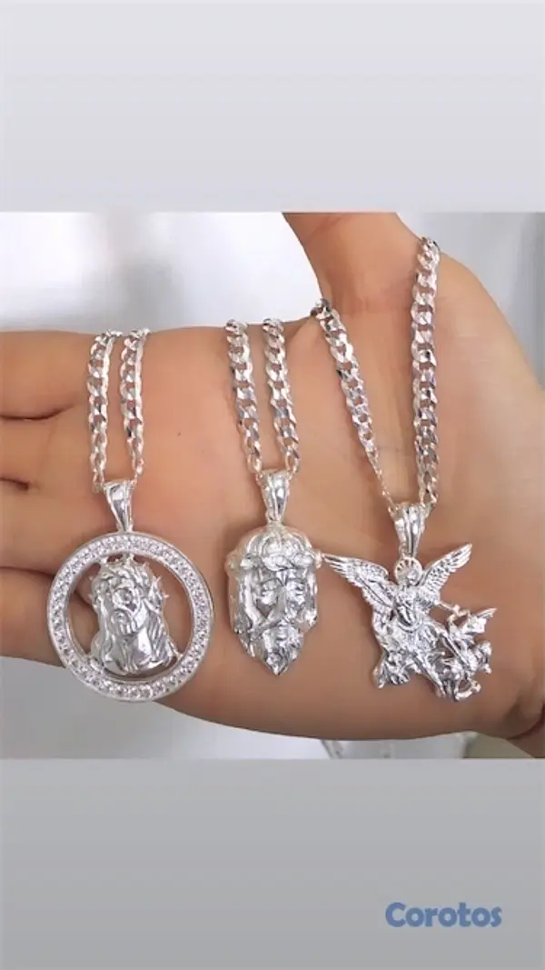joyas, relojes y accesorios - Cadena medalla modernas 2