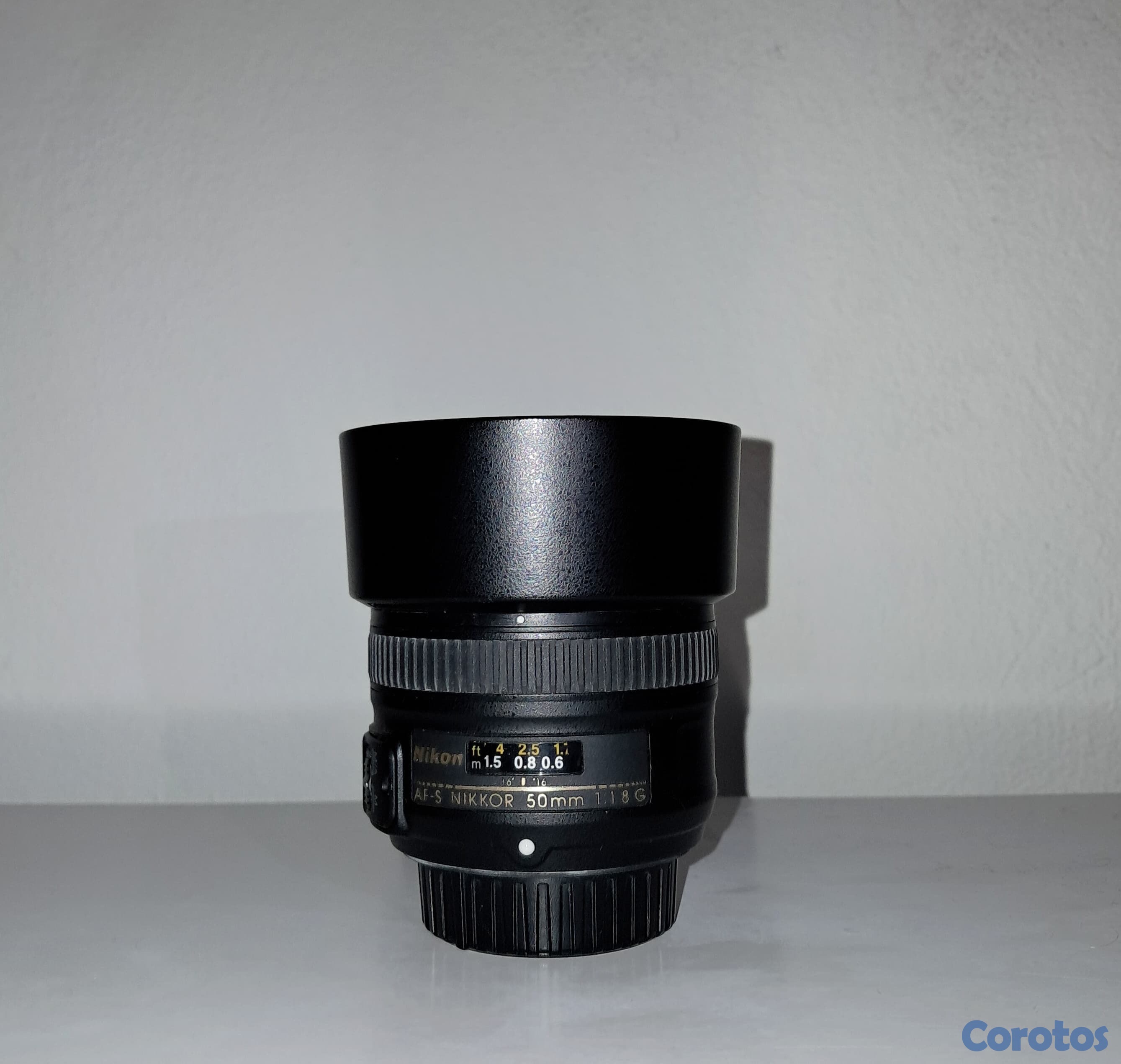 camaras y audio - Lente nikon 50 mm 1.8 G en perfectas condiciones