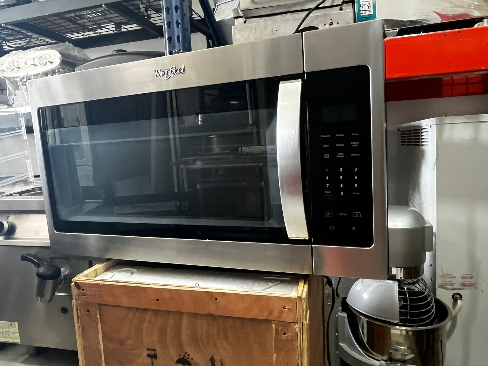 equipos profesionales - Microondas Whirlpool Industrial 30 pulgadas de anc