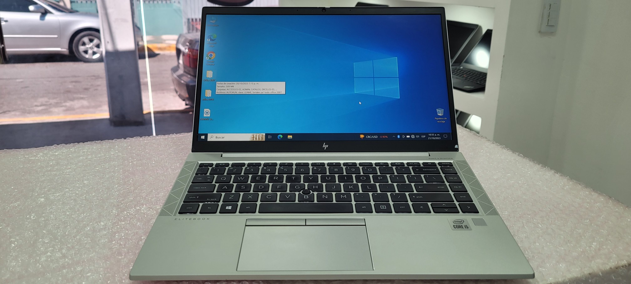 computadoras y laptops - Laptop hp G7 14 Pulg Core i5 10th Gen Ram 16gb Disco SSD 512GB Video 8gb