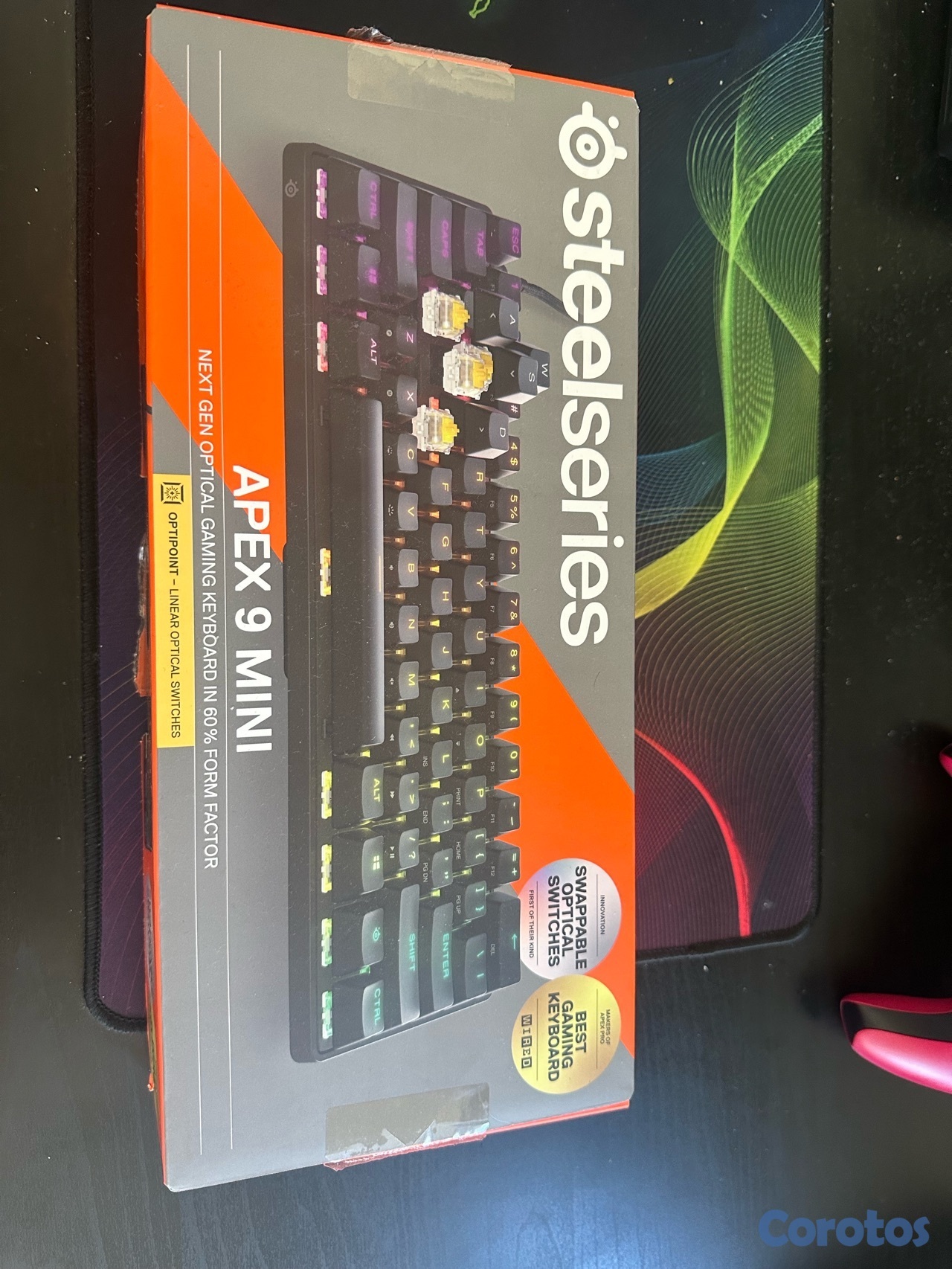 consolas y videojuegos - Apex 9 Mini — teclado mecánico/óptico compacto (formato 60 %) 1
