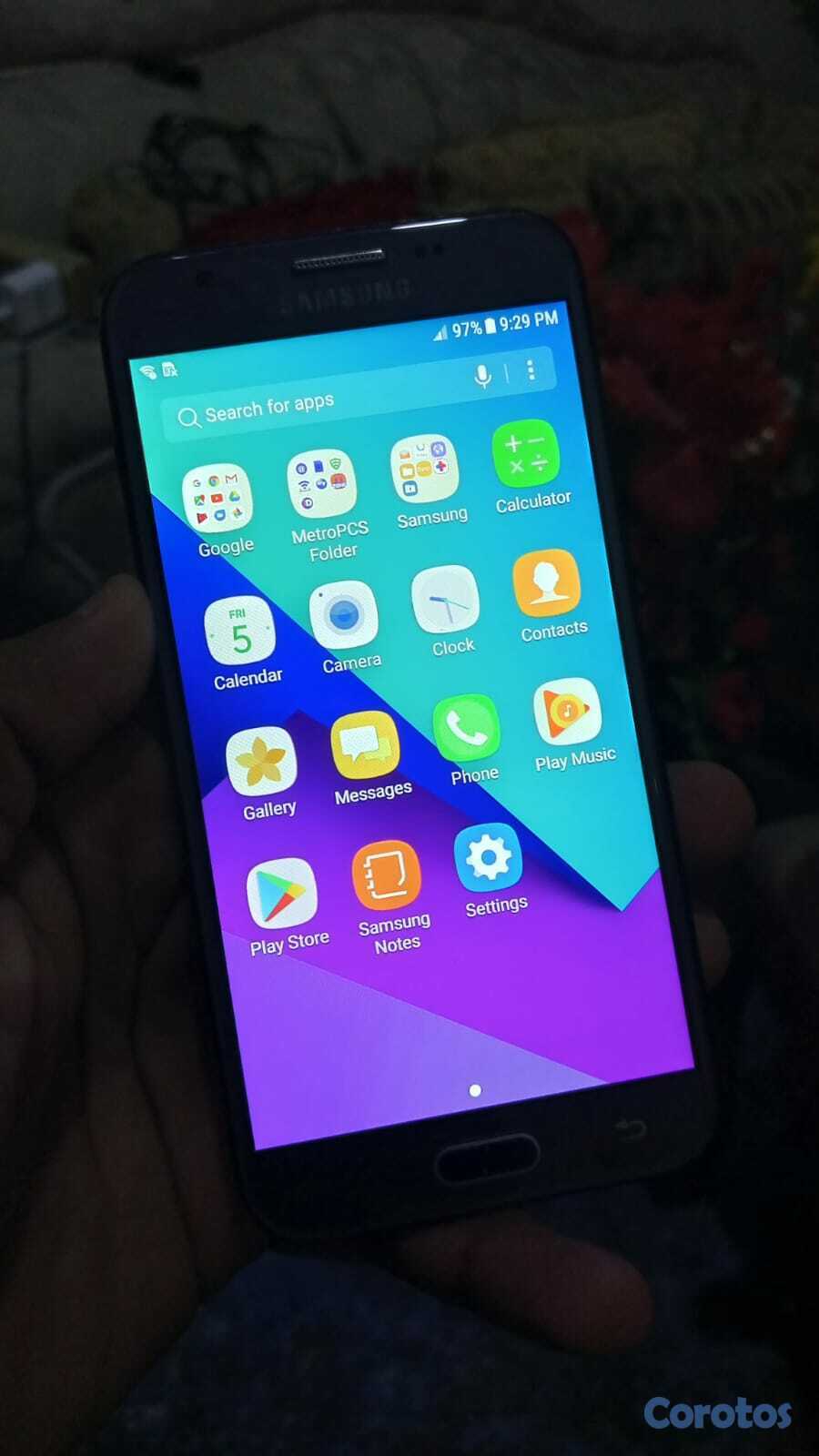 celulares y tabletas - J3 Prime, Pantalla Intacta, rasguños en la parte trasera, pero sin botón de enc. 7