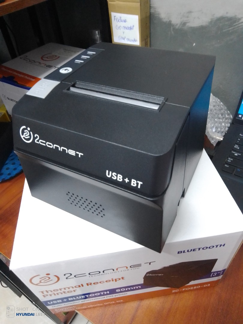 otros electronicos - Impresora bluetooth y usb 80mm 2c-pos80-03, conecta a cash drawer