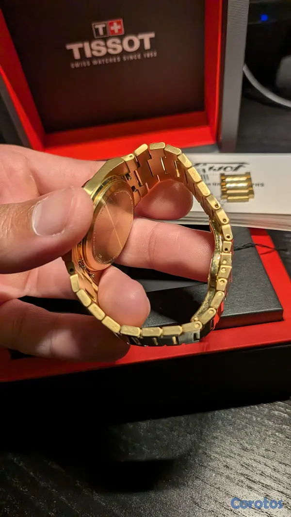 joyas, relojes y accesorios - Tissot PRX Quartz 35 mm Gold 9