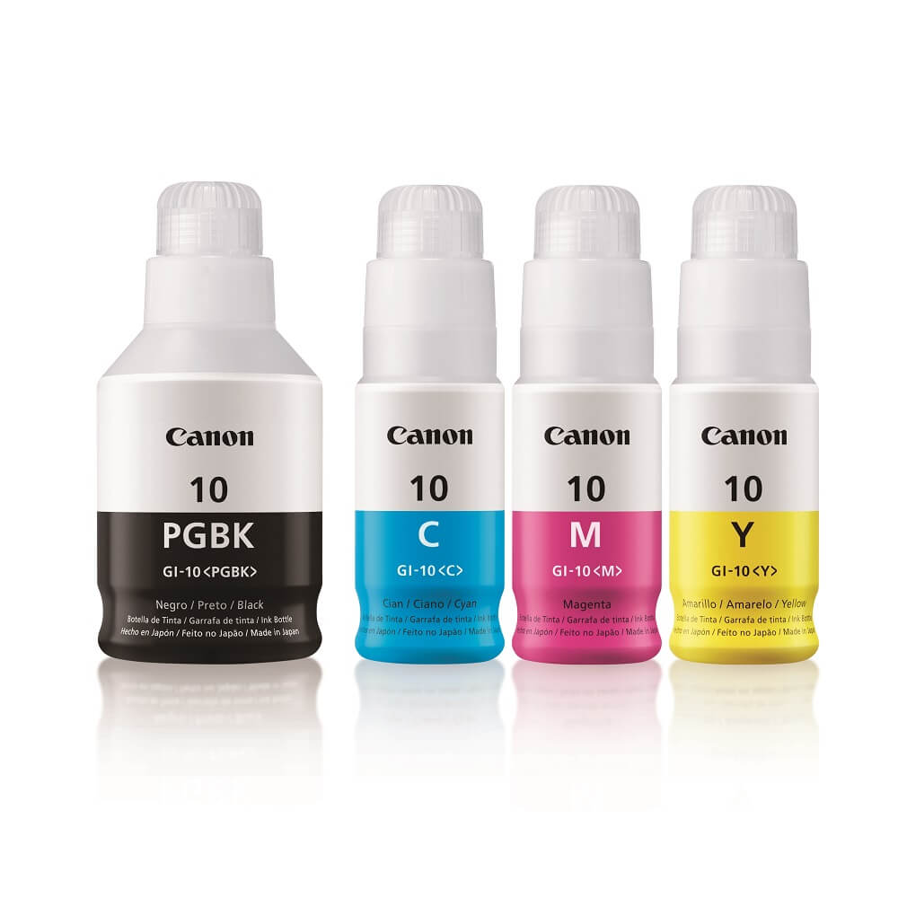 impresoras y scanners - BOTELLA DE TINTA CANON GI-10  ORIGINALES  2