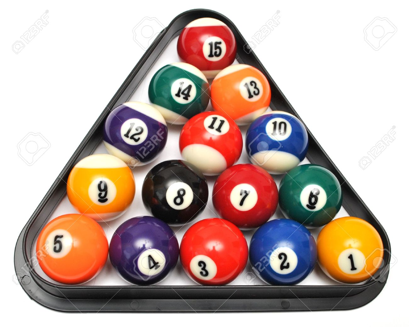 hobby y coleccion - TRIANGULO PARA BOLA DE BILLAR