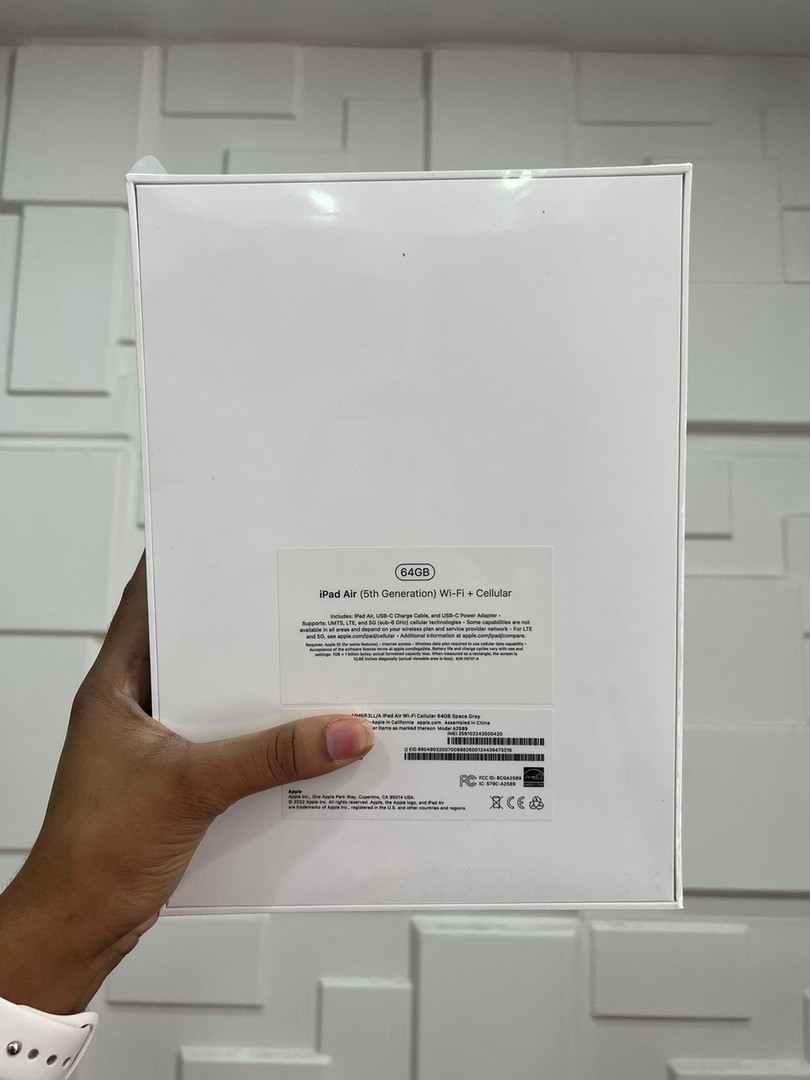 celulares y tabletas - iPad Air Chip M1 2022 64gb LTE No CLEAN 3