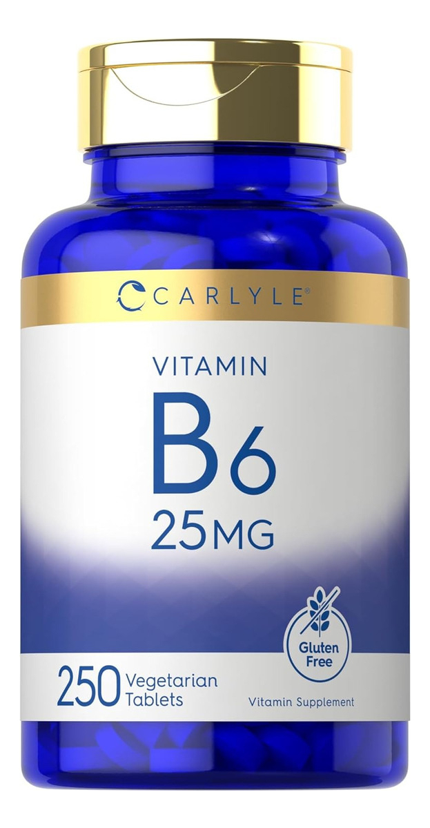 Salud y Equipamiento Médico - Vitamina B6 | 25mg | Carlyle 1