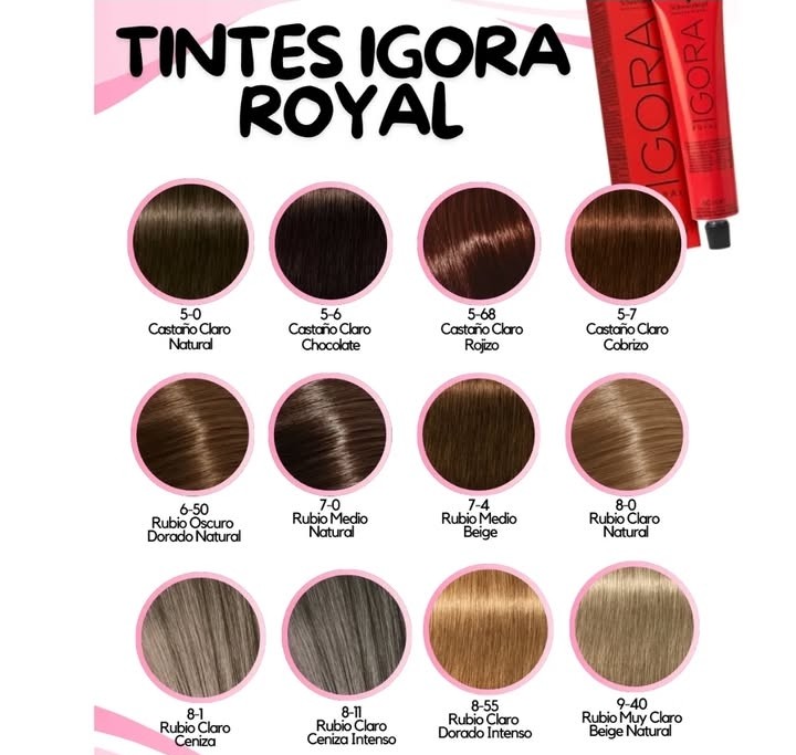 salud y belleza - Tintes Igora Royal  8