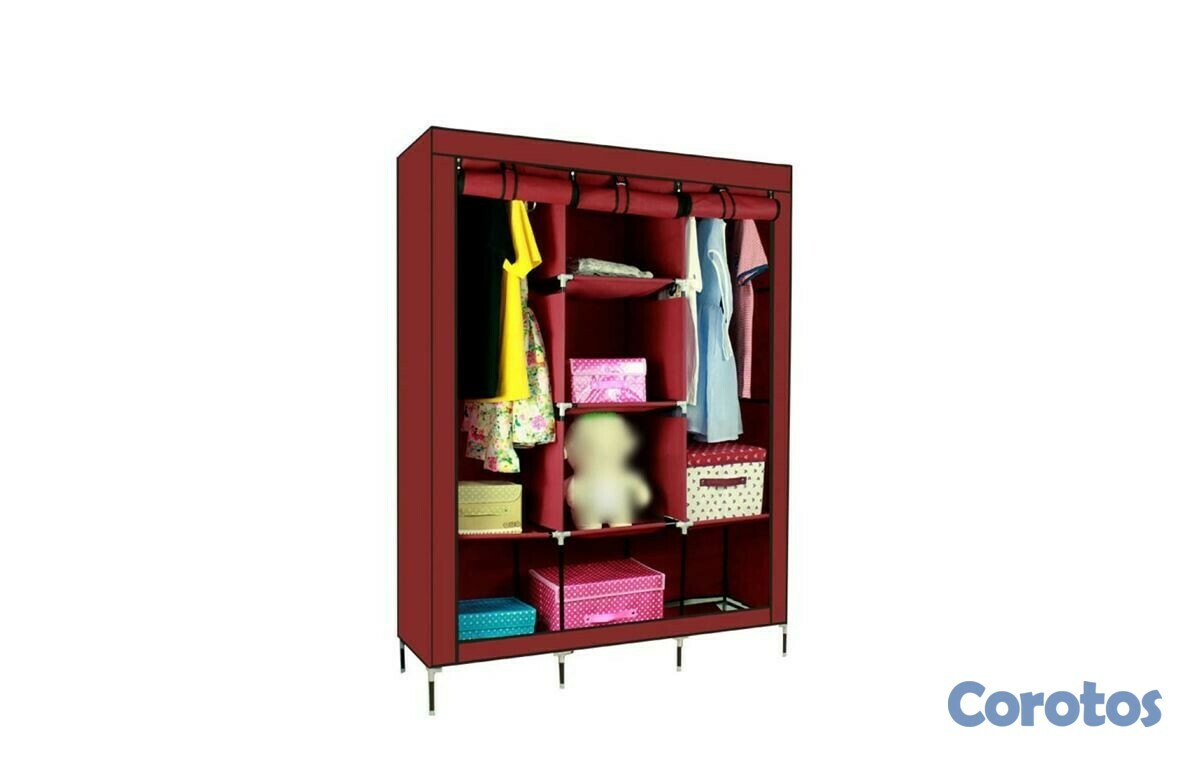 decoración y accesorios - Armarios de tela con barra de colgar ropa M-88130 1