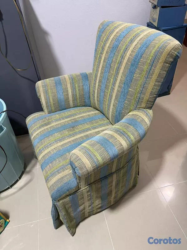 muebles y colchones - BUTACA EN TELA 2