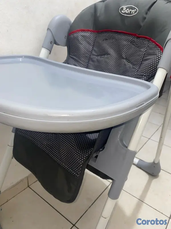 coches y sillas - Silla de comer para bebé marca Born.  6