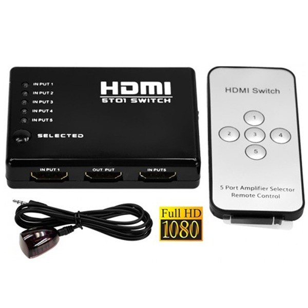 accesorios para electronica - OFERTA SWITCH HDMI - 5 PORT 4K ARGOM ARG-AV-5125 2
