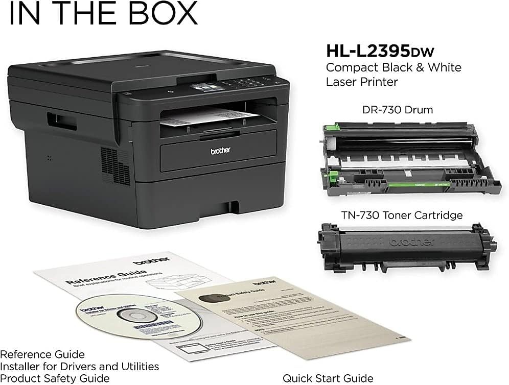 impresoras y scanners - Brother HLL2395DW  Impresora láser monocromática compacta, Multifunción 6