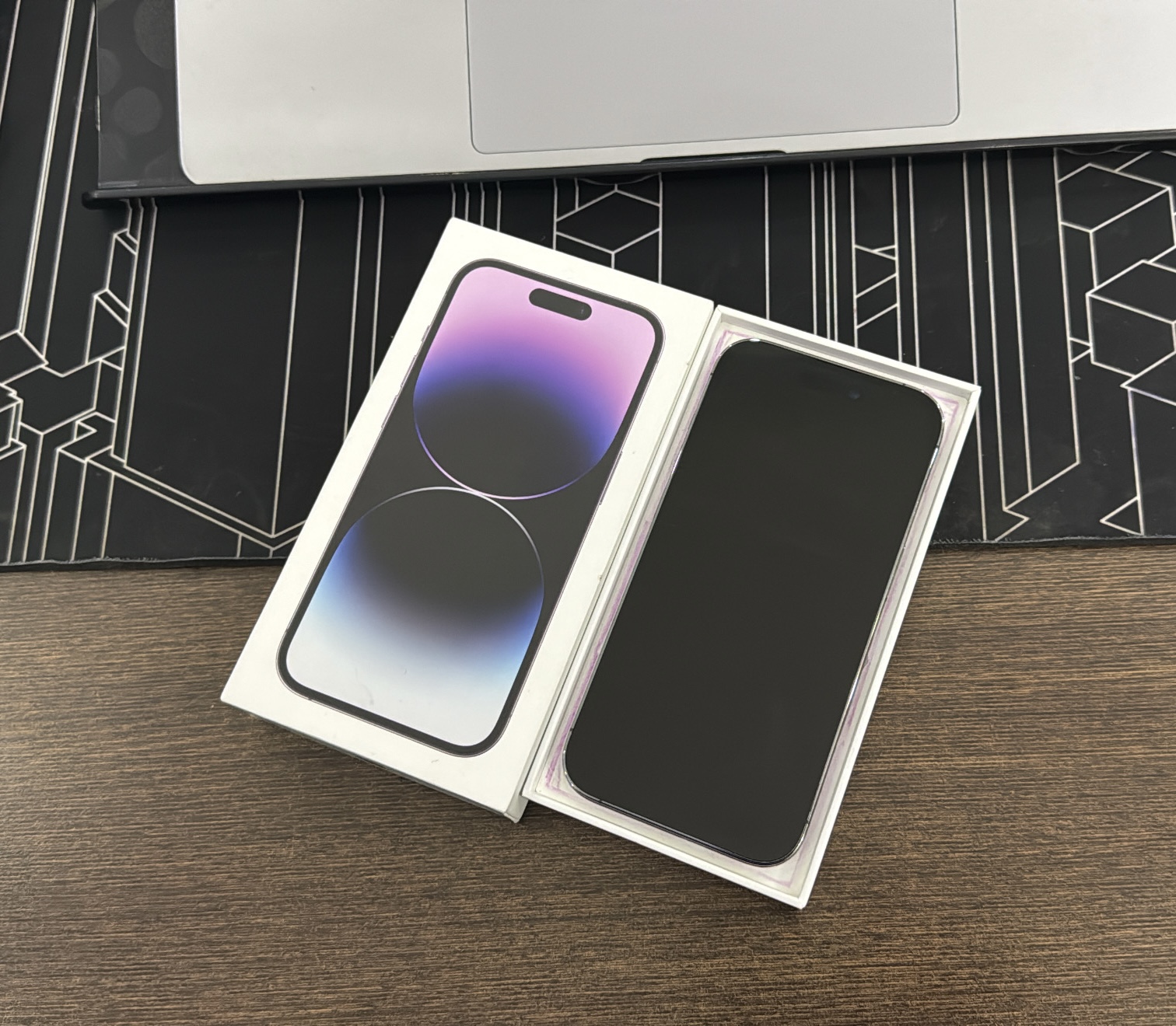 celulares y tabletas - iPhone 14 PRO 256GB E-SIM Purple RD$ 43,500 NEG 1