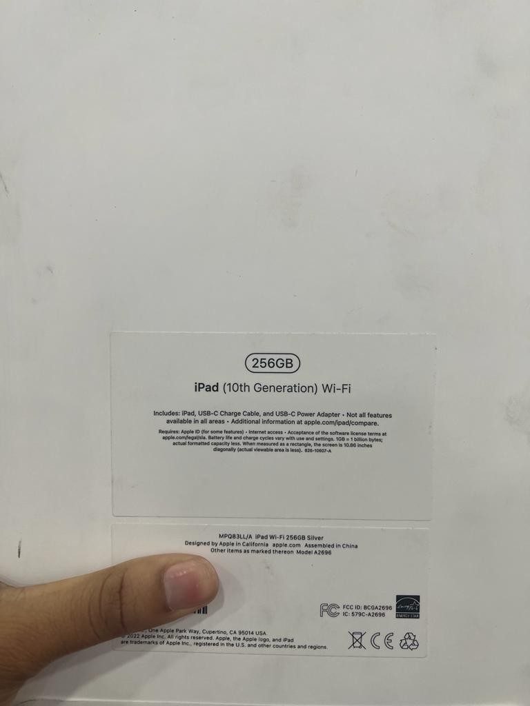 celulares y tabletas - iPad 10th Generacion 256gb Sellada Wi-Fi 2