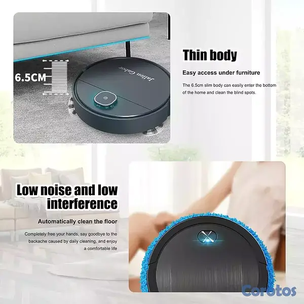 electrodomesticos - Aspiradora Inteligente Con Trapeador 6