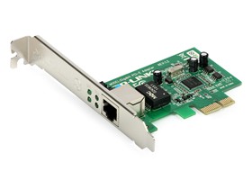 computadoras y laptops - TARJETA DE RED PCI-E GIGABIT ETHERNET TP-LINK TG-3468. WAKE-ON-LAN, LOW PROFILE 1