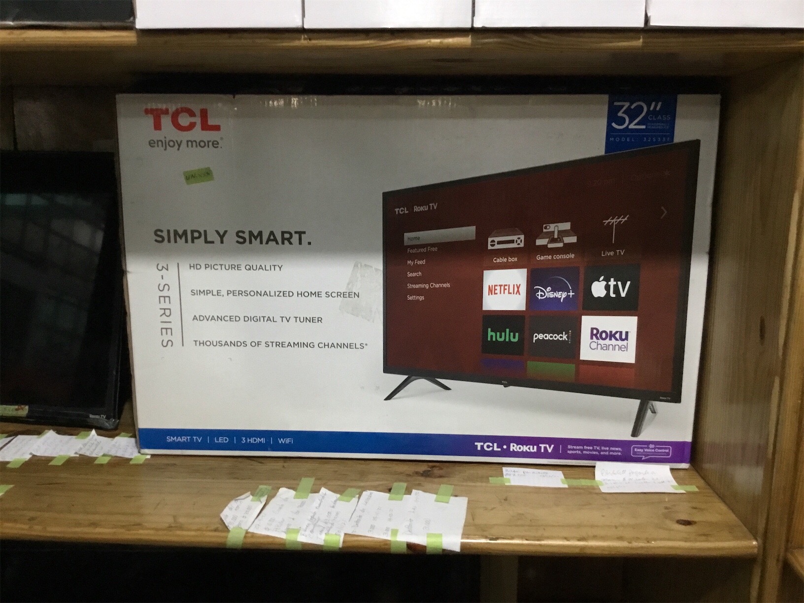 tv - Smart TV TCL de 32 Pulgadas