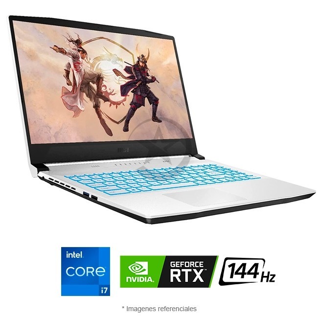 computadoras y laptops - Laptop MSI SWORD 15 A11UD 2021 11GN I7 8GB DDR4 RTX 3050 TI 512GB SSD