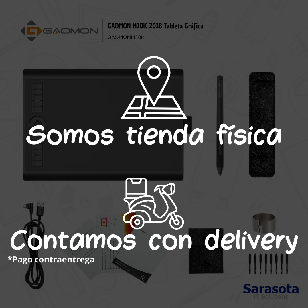 accesorios para electronica - GAOMON M10K 2018 Tableta Gráfica GAOMONM10K 2
