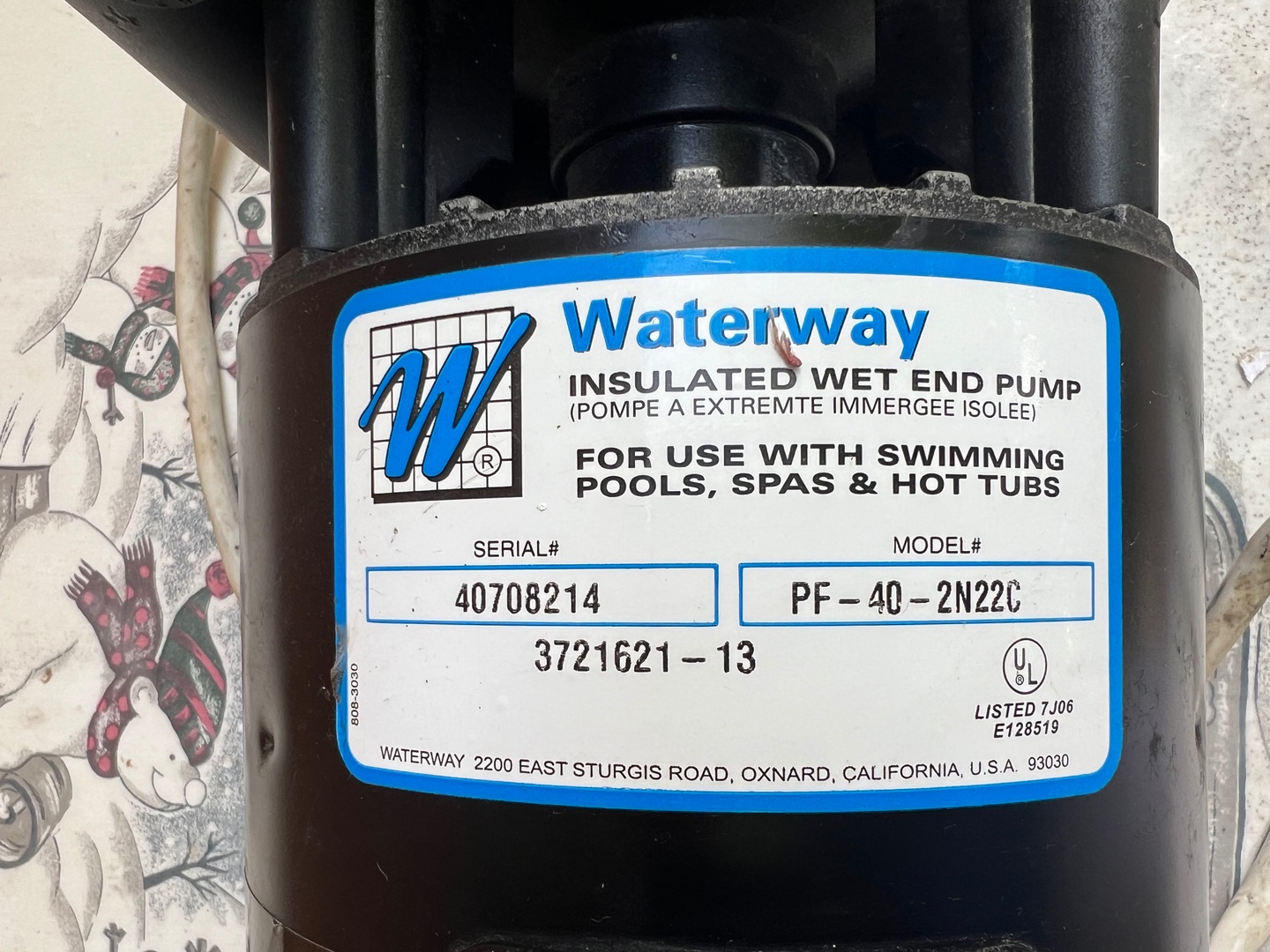 repuestos - Bomba de agua de 4HP con una entrada de 2.5 y la salida de 2.00 marca Waterway  5