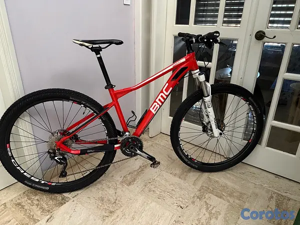 bicicletas y accesorios - Bicicleta BMC sport élite Rockshox 2