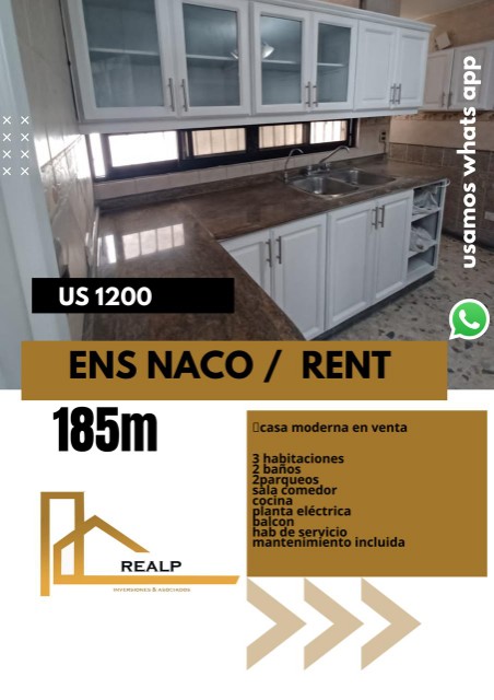 apartamentos - Apartamento naco 2 hab