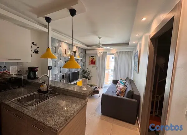apartamentos - Vendo en Crisfer Punta Cana 1 hab, 4to piso, ascensor, completamente amueblado 13