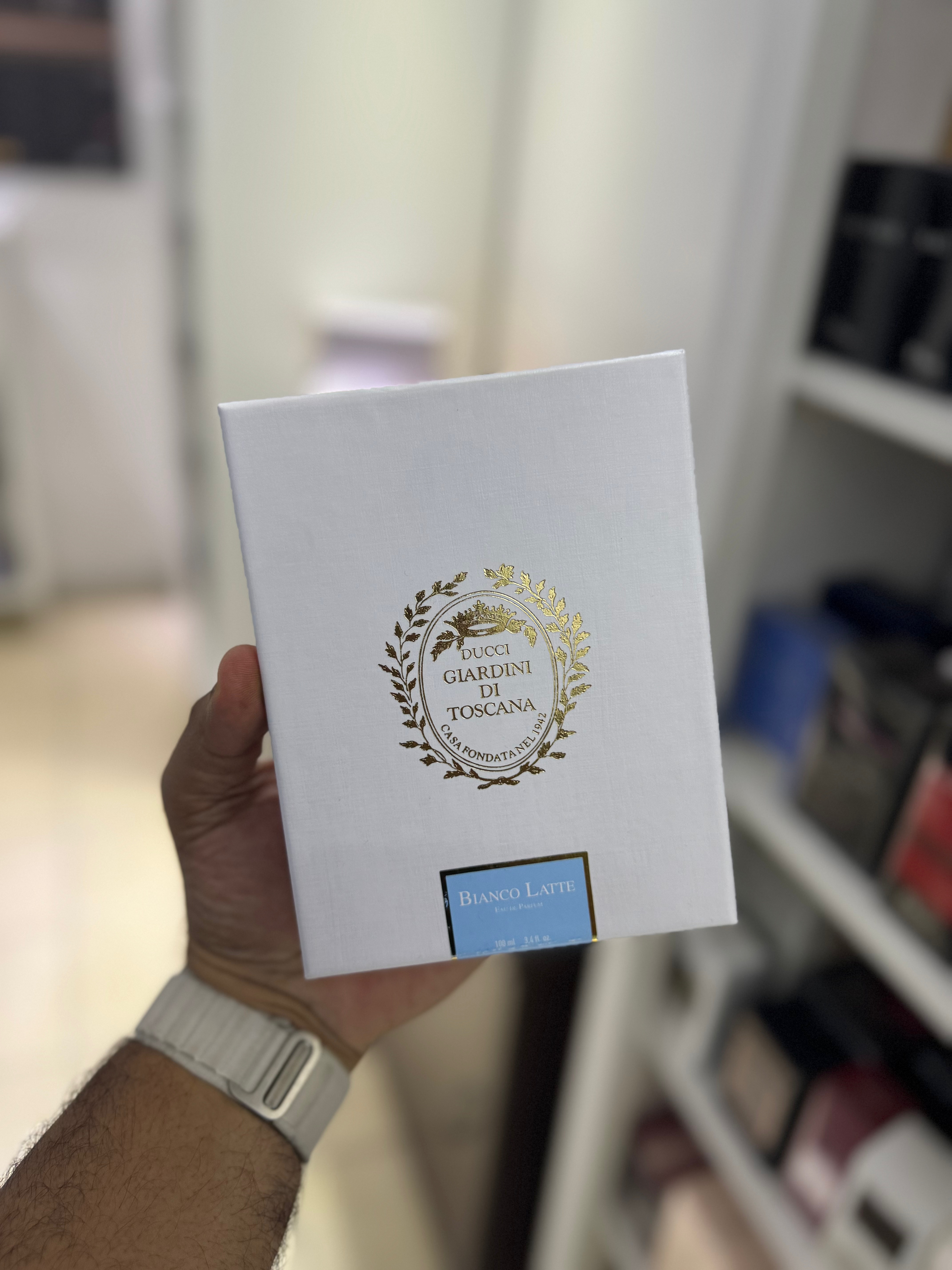 salud y belleza - Perfume Blanco Latte Ducci Giardini, RD$ 14,000 NE