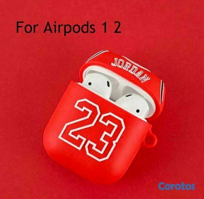 otros electronicos - COVER AIRPODS DISEÑO 23 JORDAN  2