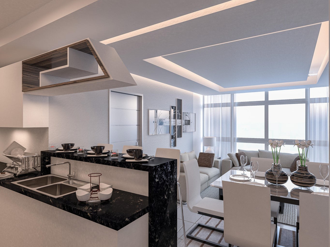 apartamentos - Torre Moderna Renacimiento con apartamentos de Una y Dos habitaciones 7