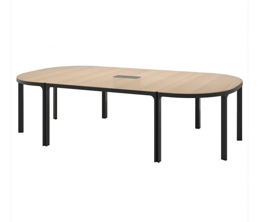 muebles y colchones - Mesa IKEA línea BEKANT para oficina o el hogar hasta 10 sillas, obtén 3 en una