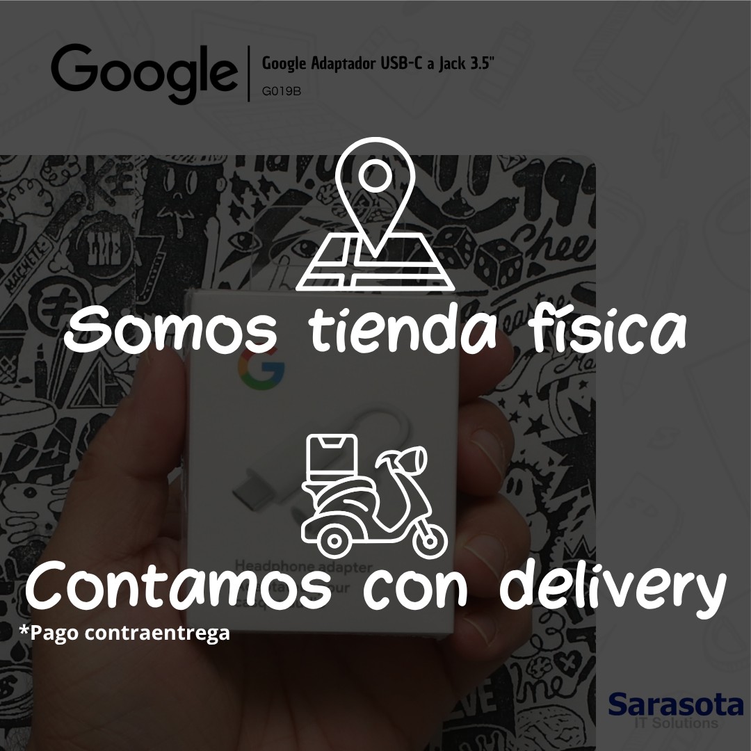 accesorios para electronica - Google Adaptador USB-C a Jack 3.5 modelo 3