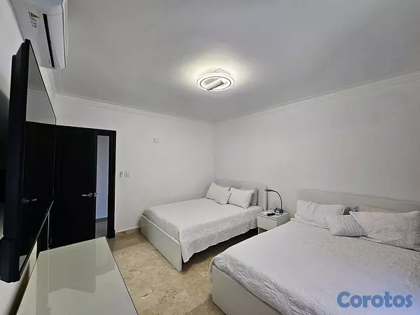 apartamentos - Alquiler de Apartamento Amueblado en Los Cacicazgos  9