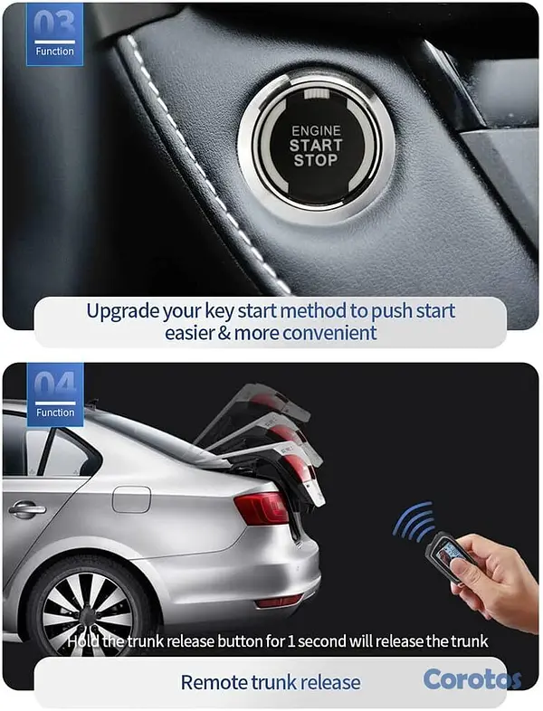 otros electronicos - Alarma inteligente Easyguard con encendido remoto 6