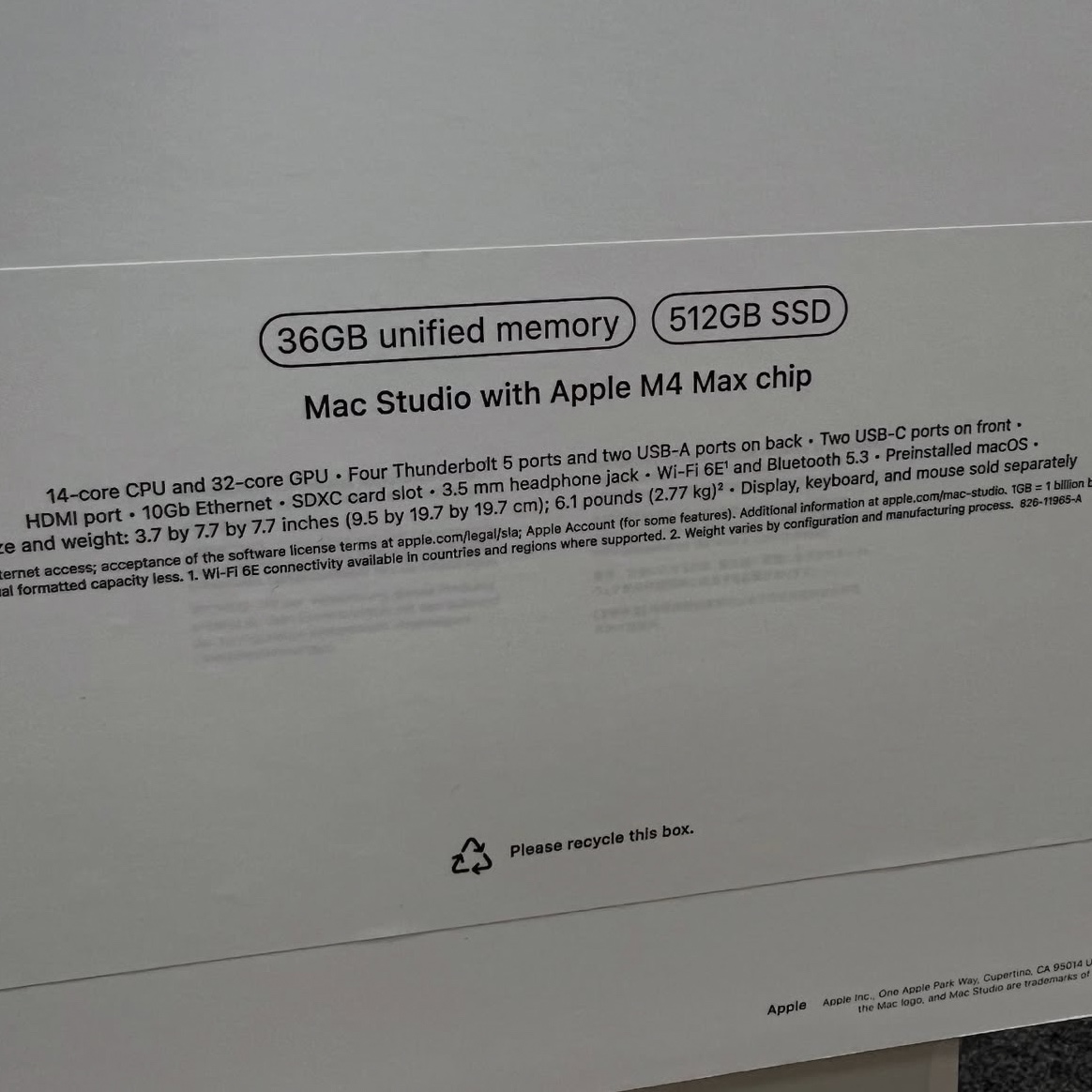 computadoras y laptops - MAC STUDIO M4 MAX 512GB 36GB RAM SELLADA OFERTA‼️ 2