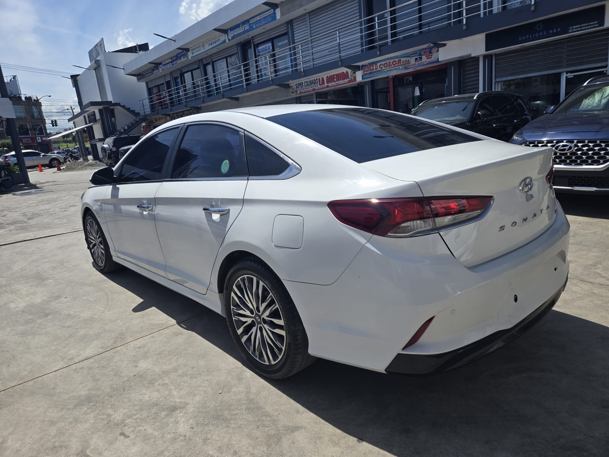 carros - HYUNDAI SONATA NEW RISE 2018 BLANCO GASOLINA 2