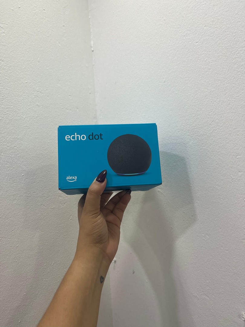 camaras y audio - ALEXA ECHO DOT SELLADA NEGRA  1