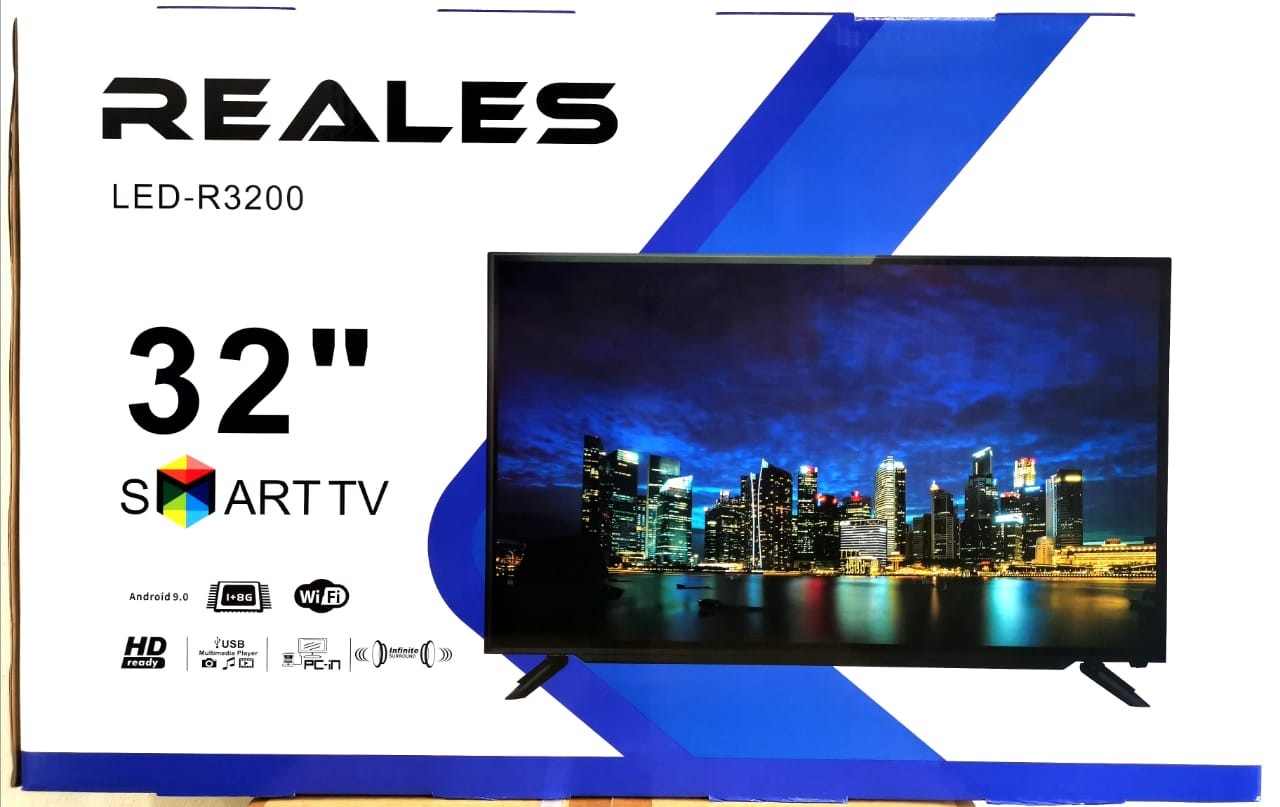 tv - Televisor Smart TV de 32 Pulgadas - REALES