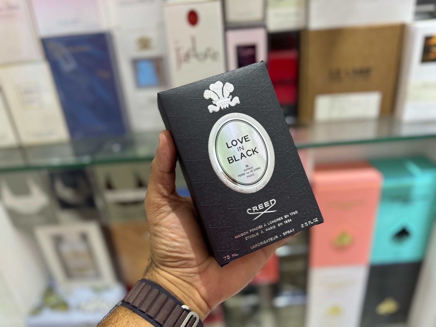 joyas, relojes y accesorios - Perfumes Creed Love in Black 75ML Nuevos, 100% Originales, RD$ 14,500 NEG