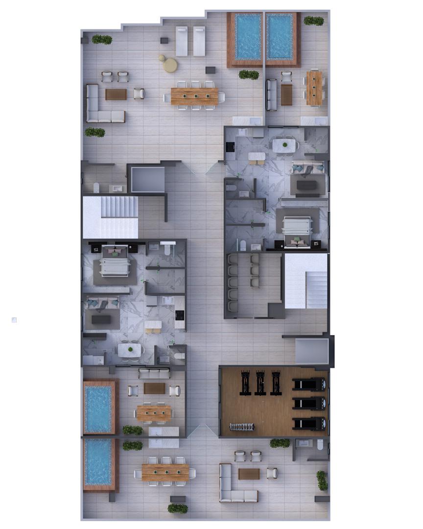 apartamentos - HERMOSO PROYECTO DE APARTAMENTOS EN BELLA VISTA 9