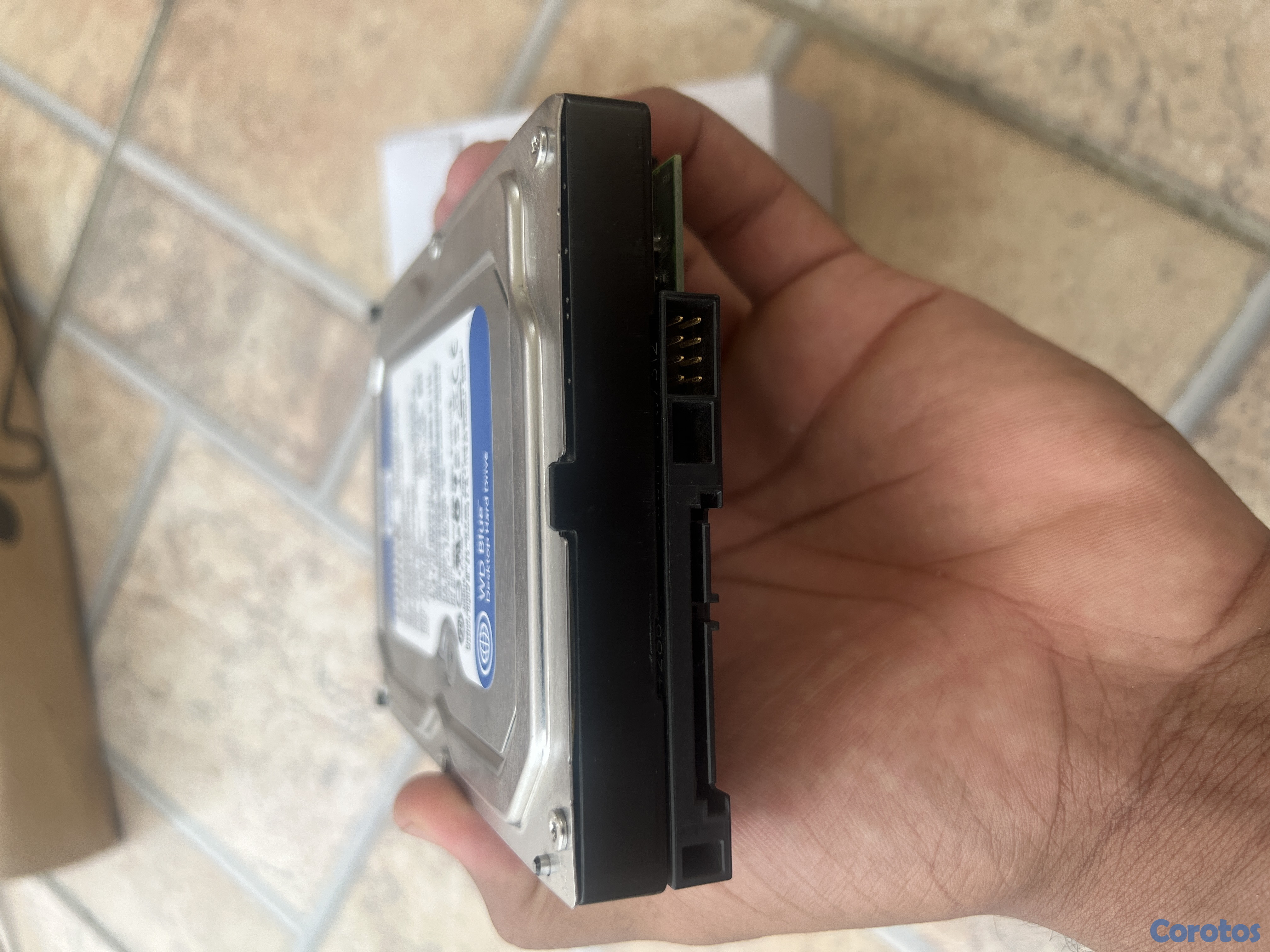 computadoras y laptops - Disco duro WD de 500 GB, color azul, 4